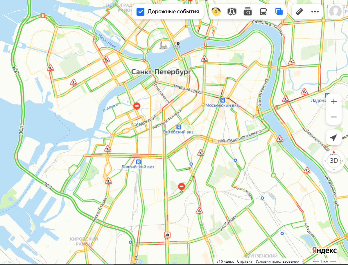 Детская карта где принимают в спб