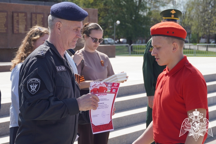 В Костроме представитель Росгвардии принял участие в областном конкурсе «Смотр строя и песни «Плац-парад»