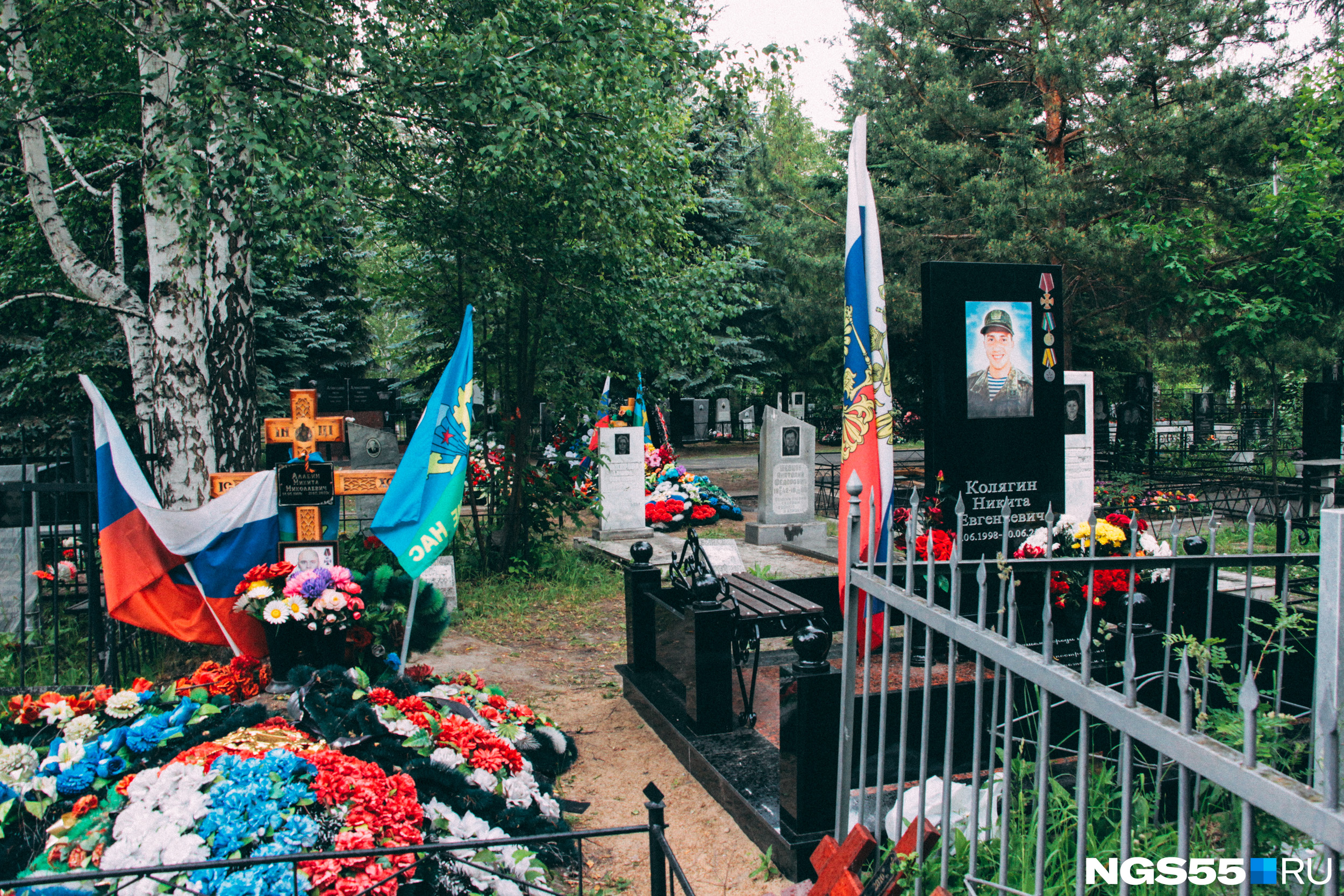 На Старо-Северном кладбище хоронят омичей, погибших на специальной военной операции