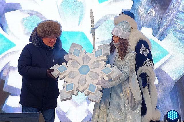 Получить снежинку может далеко не каждый город нашей страны.