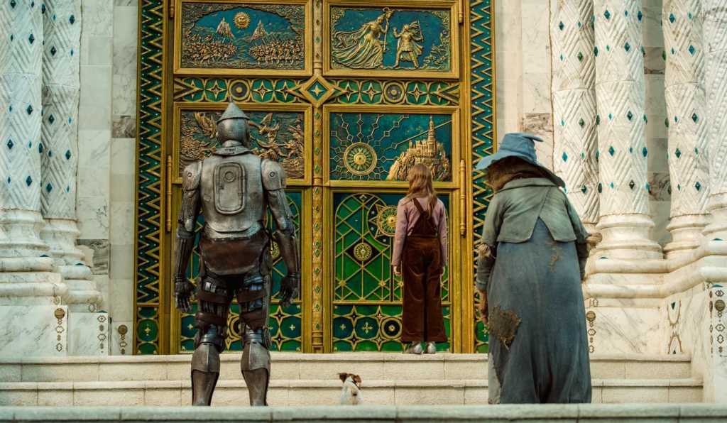 Съемки фильма Волшебник Изумрудного города. Великий и Ужасный