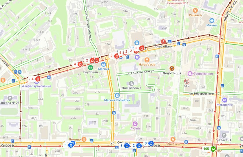 Пробки в смоленске сейчас онлайн карта смоленск