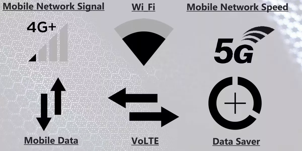 Что означают символы строки состояния в смартфоне Android?