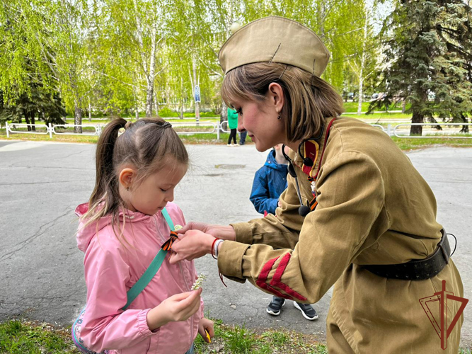 Росгвардия принимает участие в мероприятиях, посвященных Дню Великой Победы на Урале