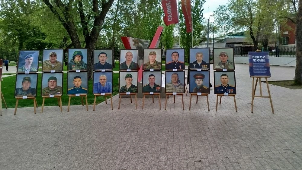 Впервые память о погибших героях СВО запечатлена в произведениях искусства