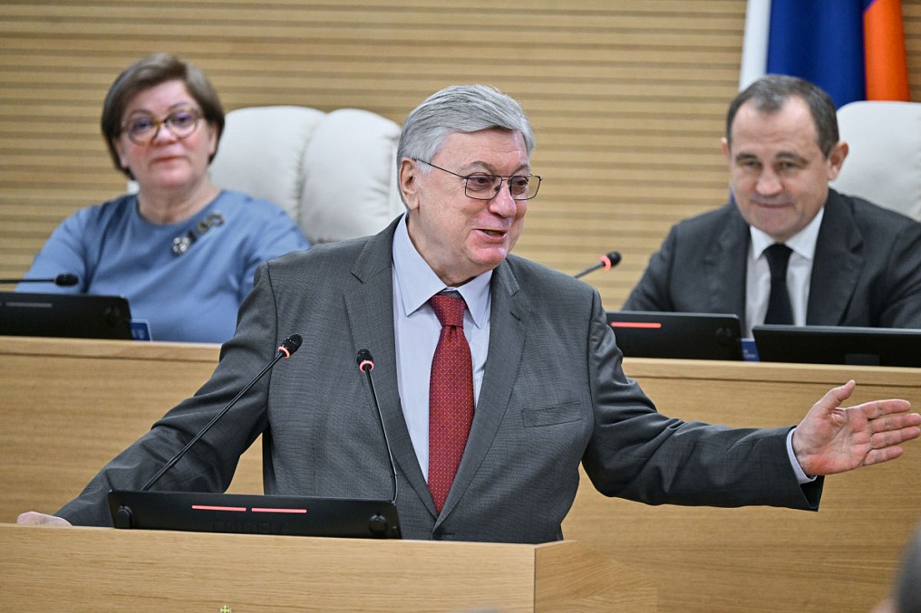 А.В.Торкунов представил ежегодный доклад Общественной палаты Подмосковья на заседании Мособлдумы