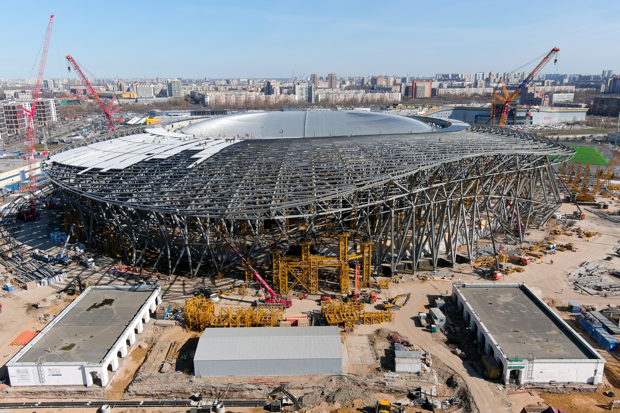 строительство арены санкт петербург