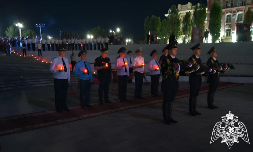 Ростовские росгвардейцы приняли участие в памятных мероприятиях