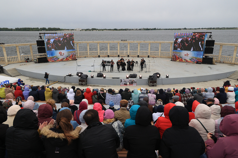 Волгоградцы и гости города увидят фильмы о войне на сцене амфитеатра