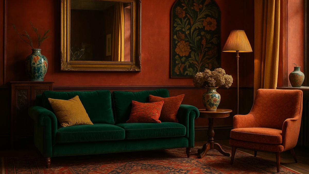 Интерьер в стиле максимализм