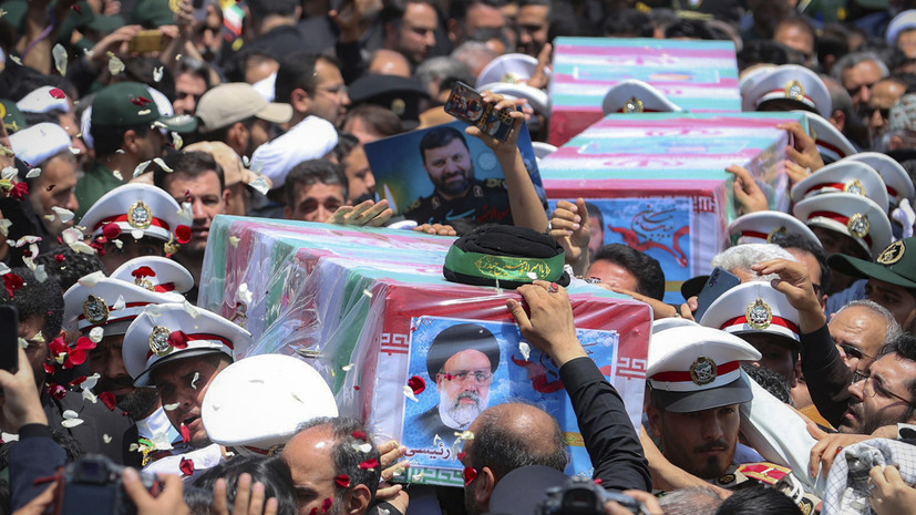 Президента Ирана Ибрагима Раиси похоронили