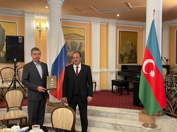Муслим Телякавов встретился с послом России в Азербайджане Михаилом Евдокимовым