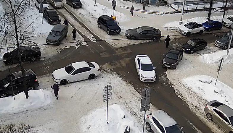 авария с курьером доставки