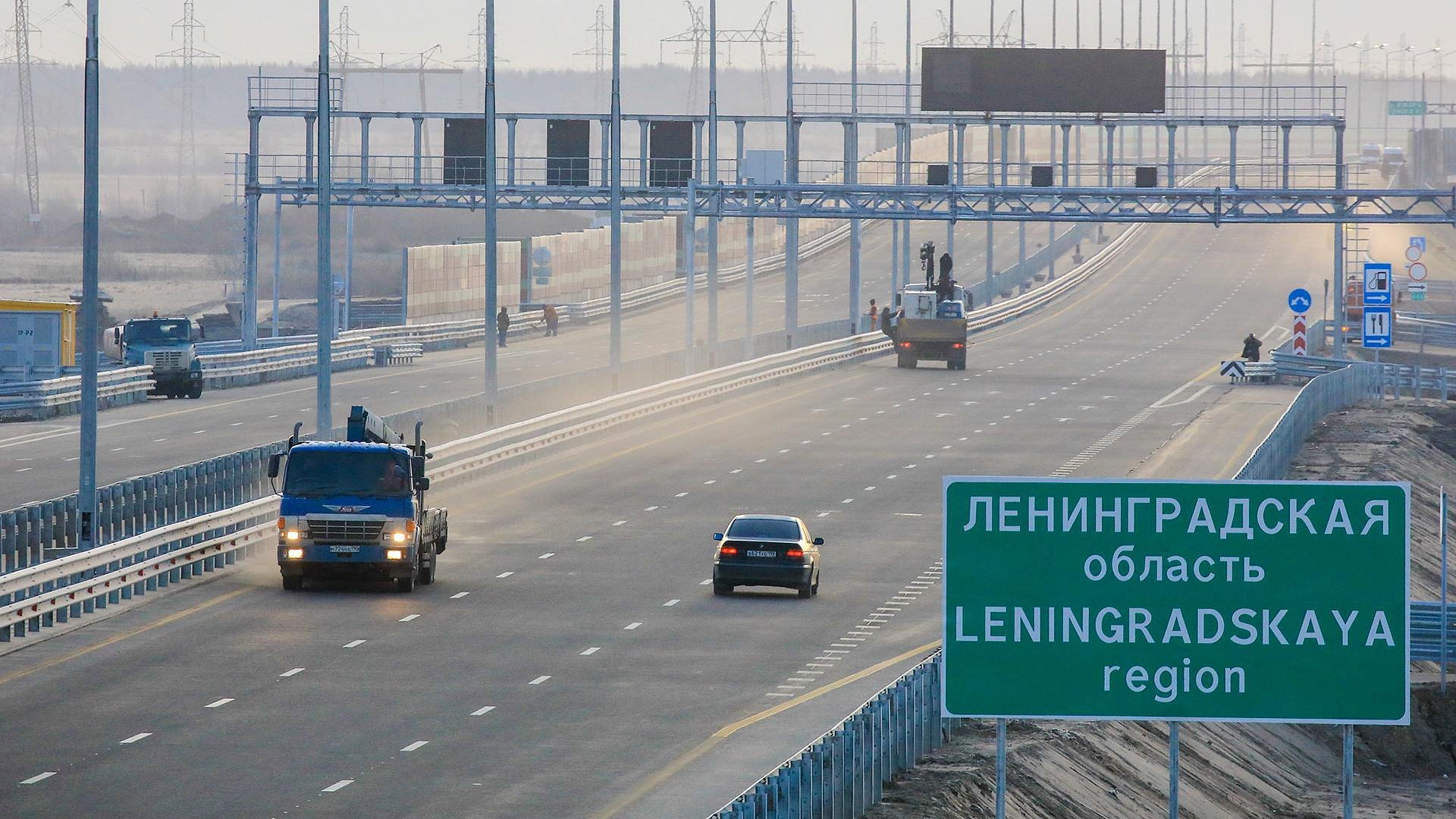 санкт петербург платная дорога