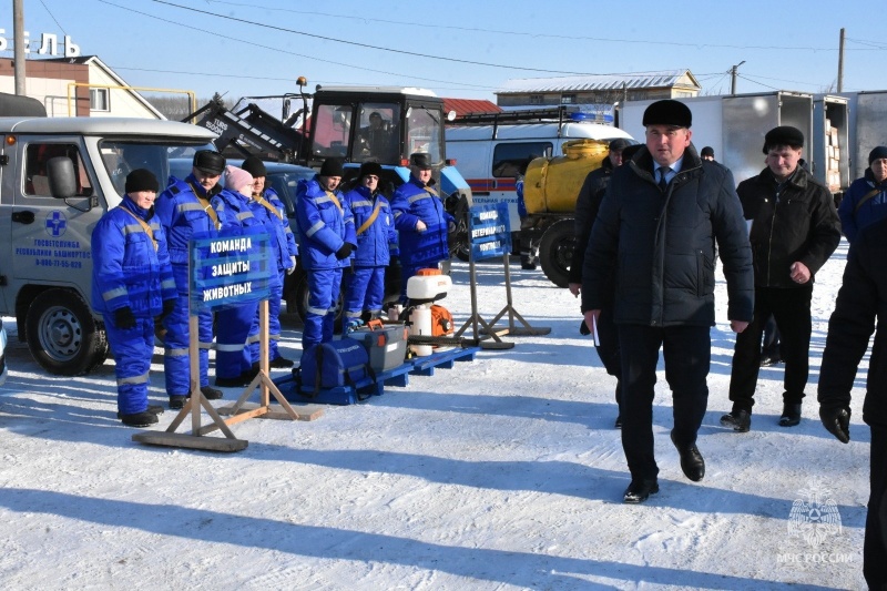 В Бакалинском районе проведена проверка готовности к осуществлению мероприятий гражданской обороны