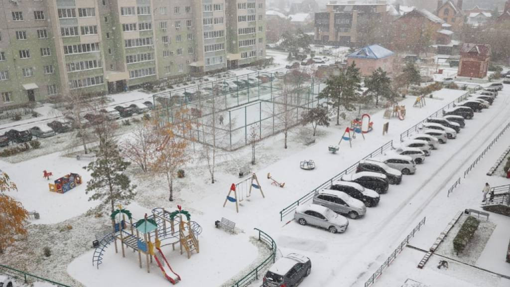 В Алтайском крае прогнозируют снег, дождь и заморозки Фото №1
