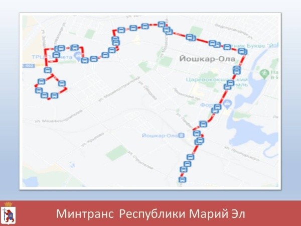 Схема движения автобуса 2 тольятти