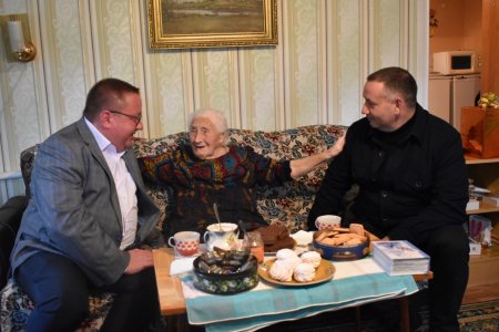 Участница Великой Отечественной войны отпраздновала 99-летие