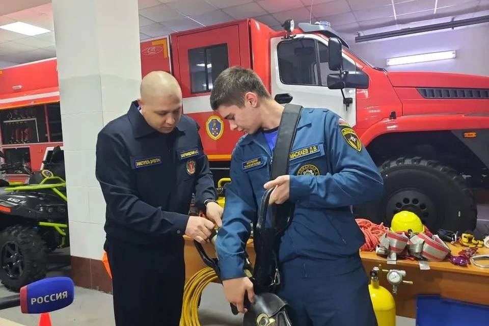 Волгоградские студенты пройдут практику в противопожарной службе