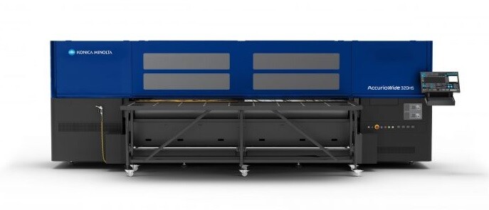 Konica Minolta выпустила серию гибридных широкоформатных УФ-принтеров AccurioWide.