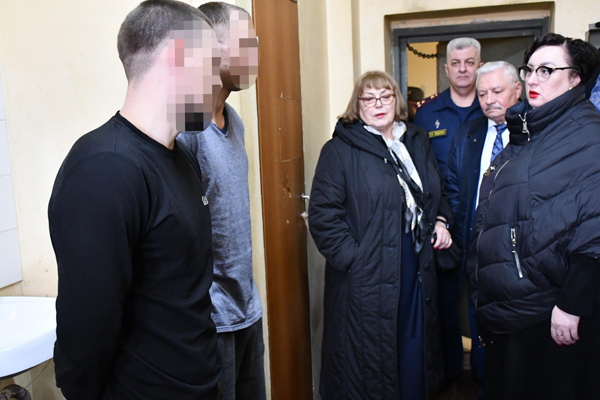Подозреваемые и обвиняемые, находящиеся в следственном изоляторе Амурской области, проголосовали на выборах Президента Российской Федерации