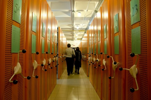 Современное архивохранилище. 