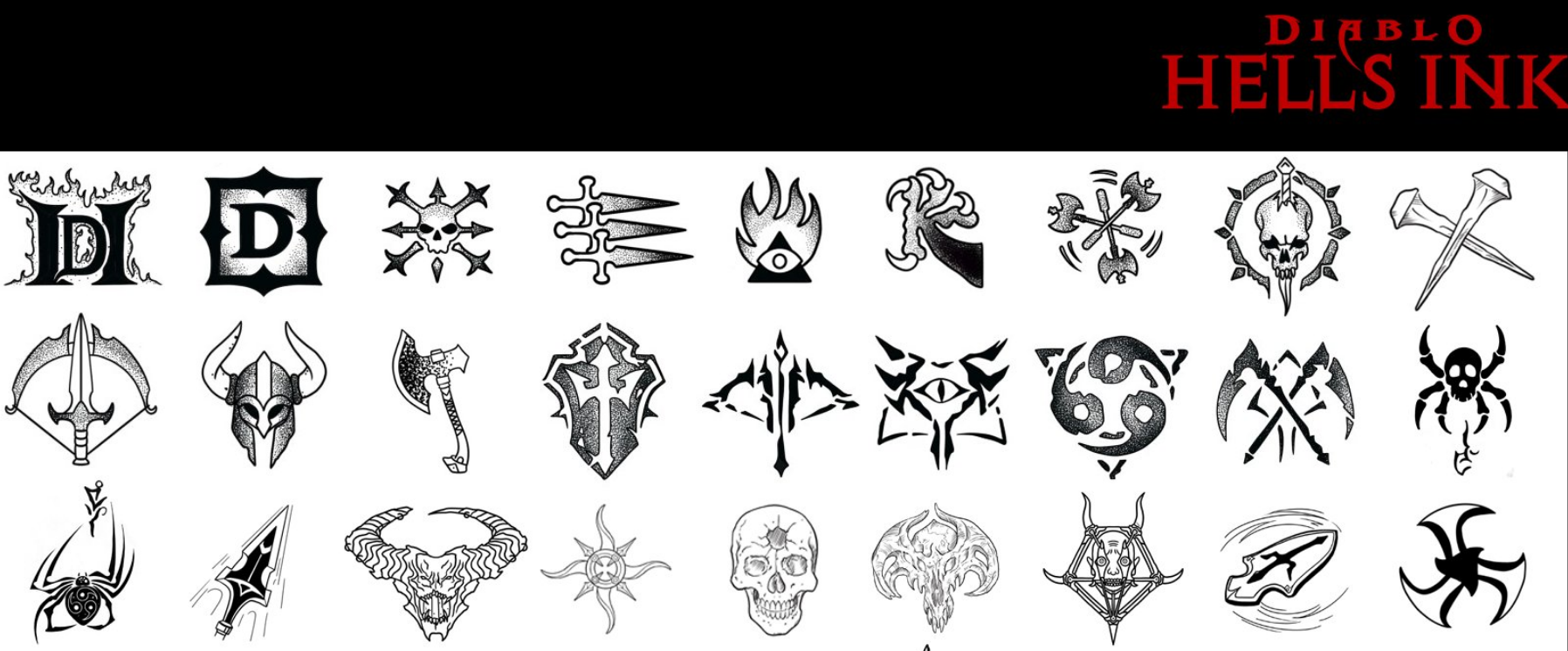 Итоги акции «Diablo Hell's Ink»: Пожертвовавшие свою плоть смогли ...
