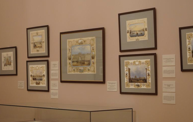 Русский музей организовал выставку акварельных картин, посвященных видам Петербурга XIX века