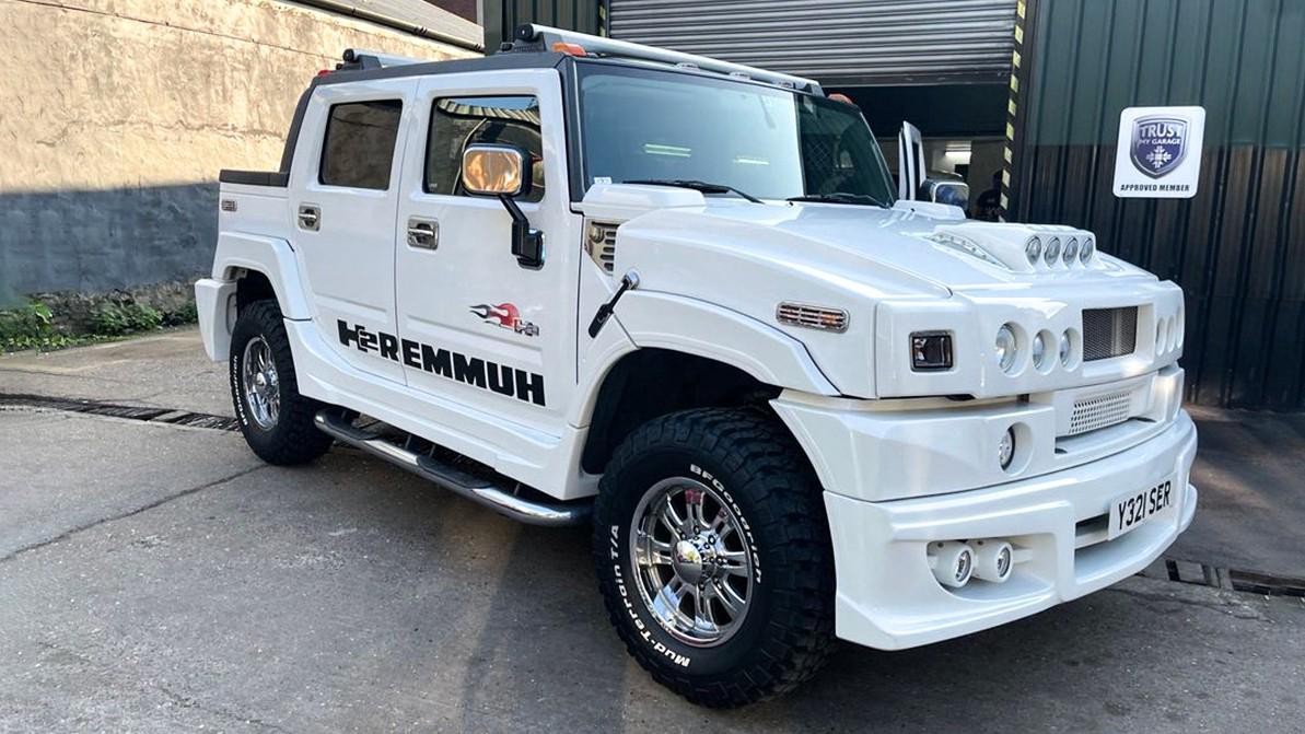 Hummer h2 белый богатый