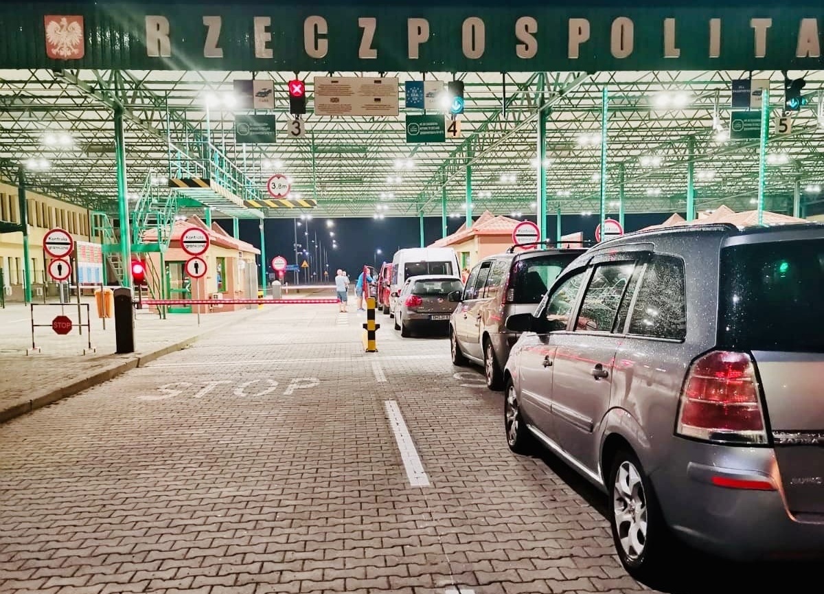 Калининград граница с польшей