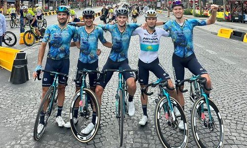 Гонщик «Астаны» стал 34-м по итогам «Тур де Франс»
