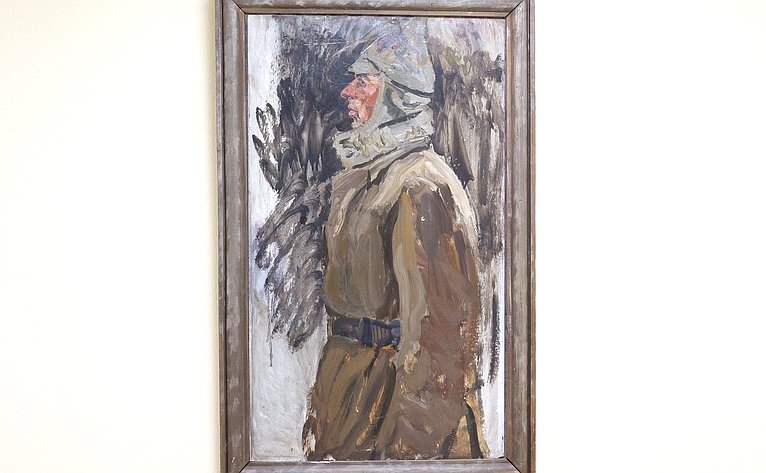 Открытие выставки работ Московского союза художников «Победа за нами»