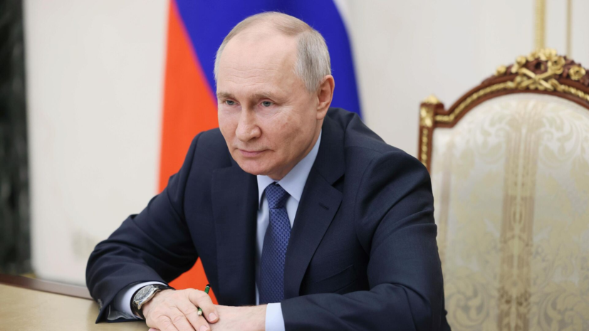 Путин провёл рабочую встречу с главой Тамбовской области Первышовым