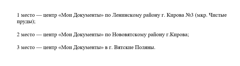 Стало известно, где работает лучший в Кировской области сотрудник МФЦ