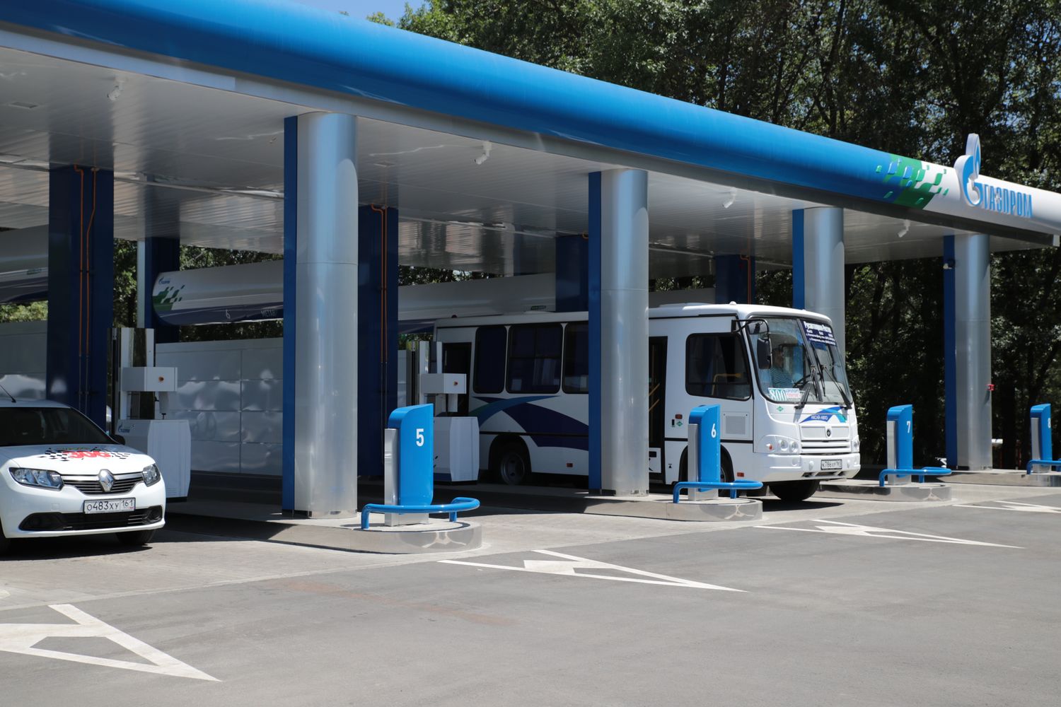 Проект перехода на газомоторное топливо