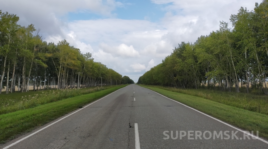 В сторону Омска ограничено движение на трассе Тюмень – Омск