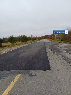 В Лухском районе разрушается дорога, сделанная по нацпроекту