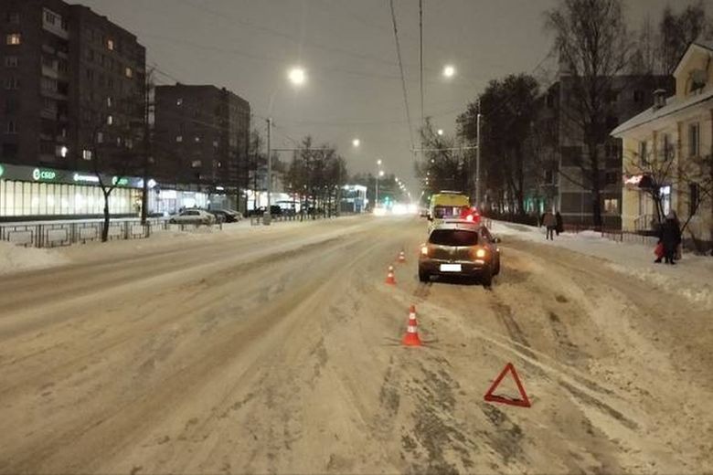 В вологде сбили женщину