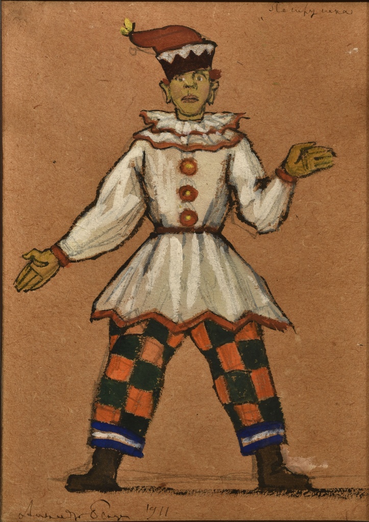 Александр Бенуа. Петрушка. 1911.