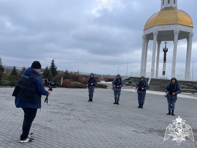 Белгородские росгвардейцы приняли участие в медиа-акции телеканала «Мир Белогорья», посвящённой Дню матери