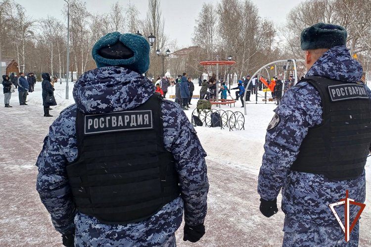 Сотрудники Росгвардии обеспечили безопасность культурно-массовых мероприятий в Зауралье