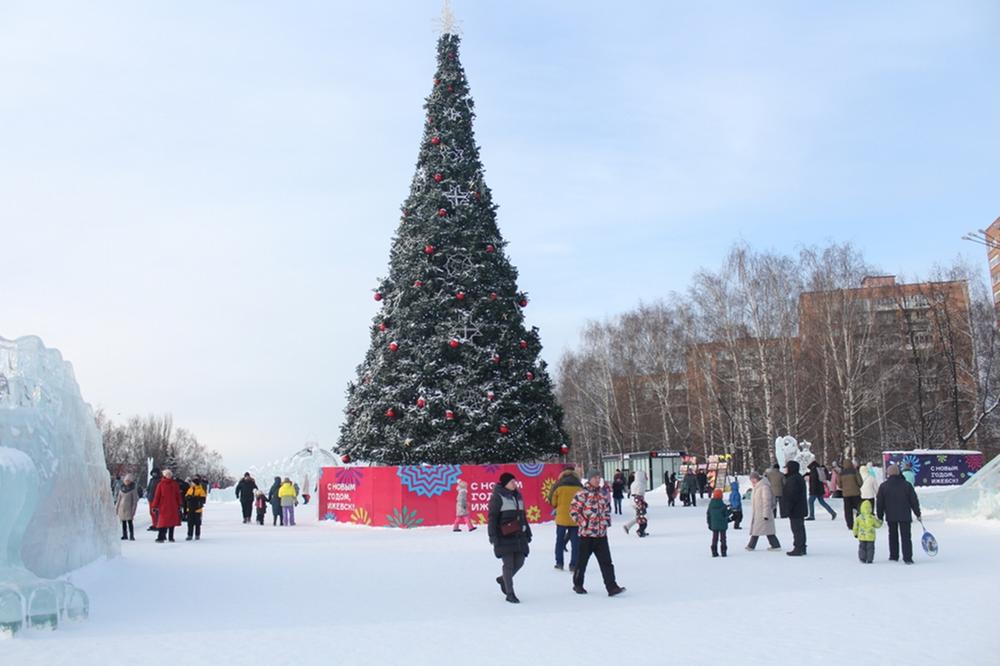 Новый год в ижевске