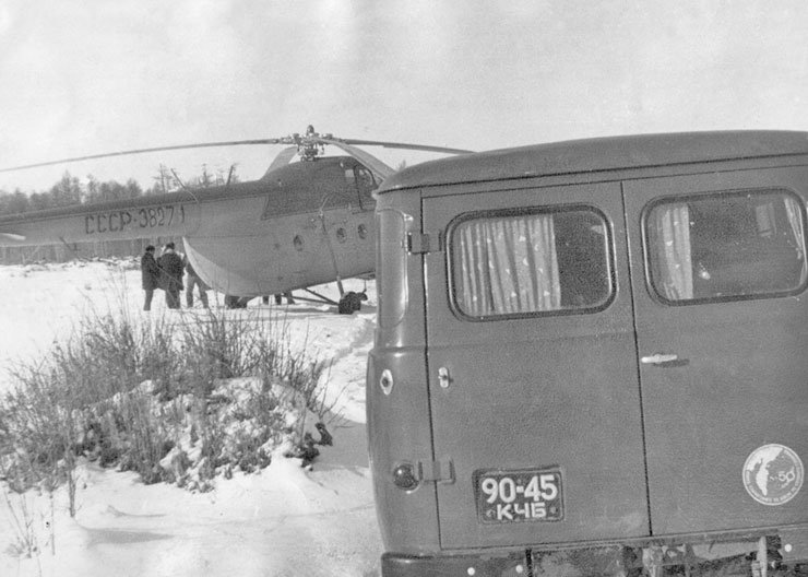 В походе по чубаровским местам, ноябрь 1972 года