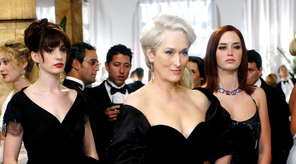 Кадр из фильма «Дьявол носит Prada» (2006)