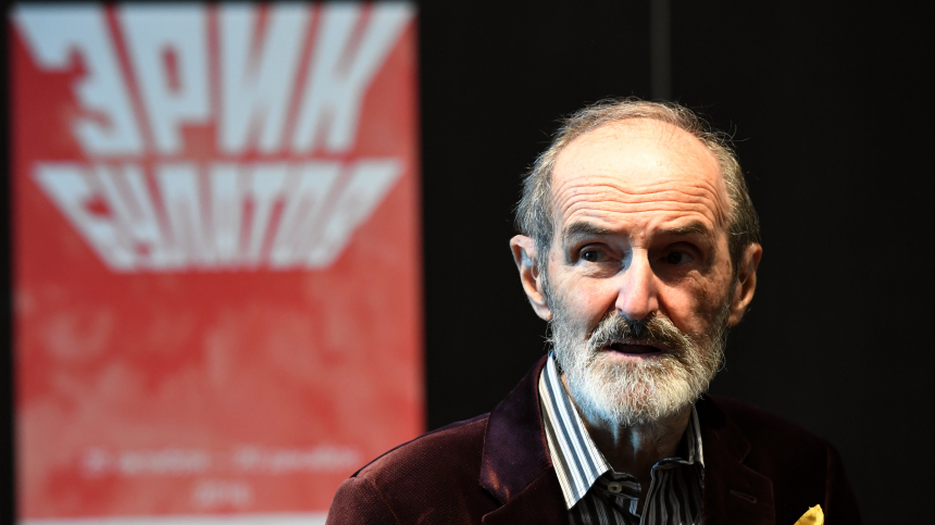 Место прощания с художником Эриком Булановым и его похорон