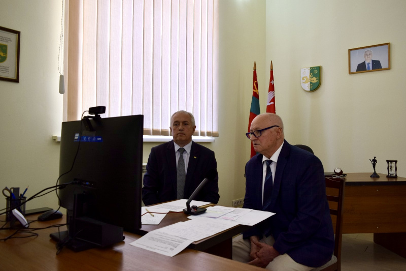 Об участии Александра Ватаман в онлайн-встрече Секретаря Общественной палаты Абхазии Гульнары Кичба и Председателя Общественной палаты Приднестровья Владимира Ладункина 
