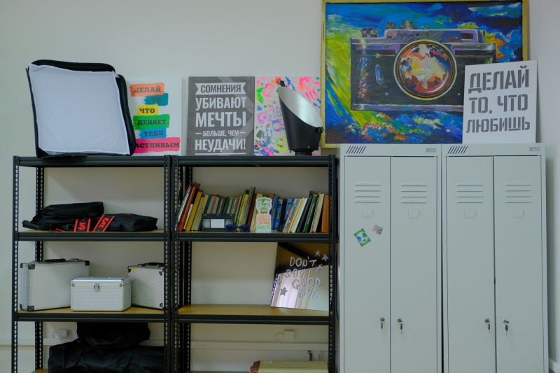 Студия в творческой зоне СГУПСа