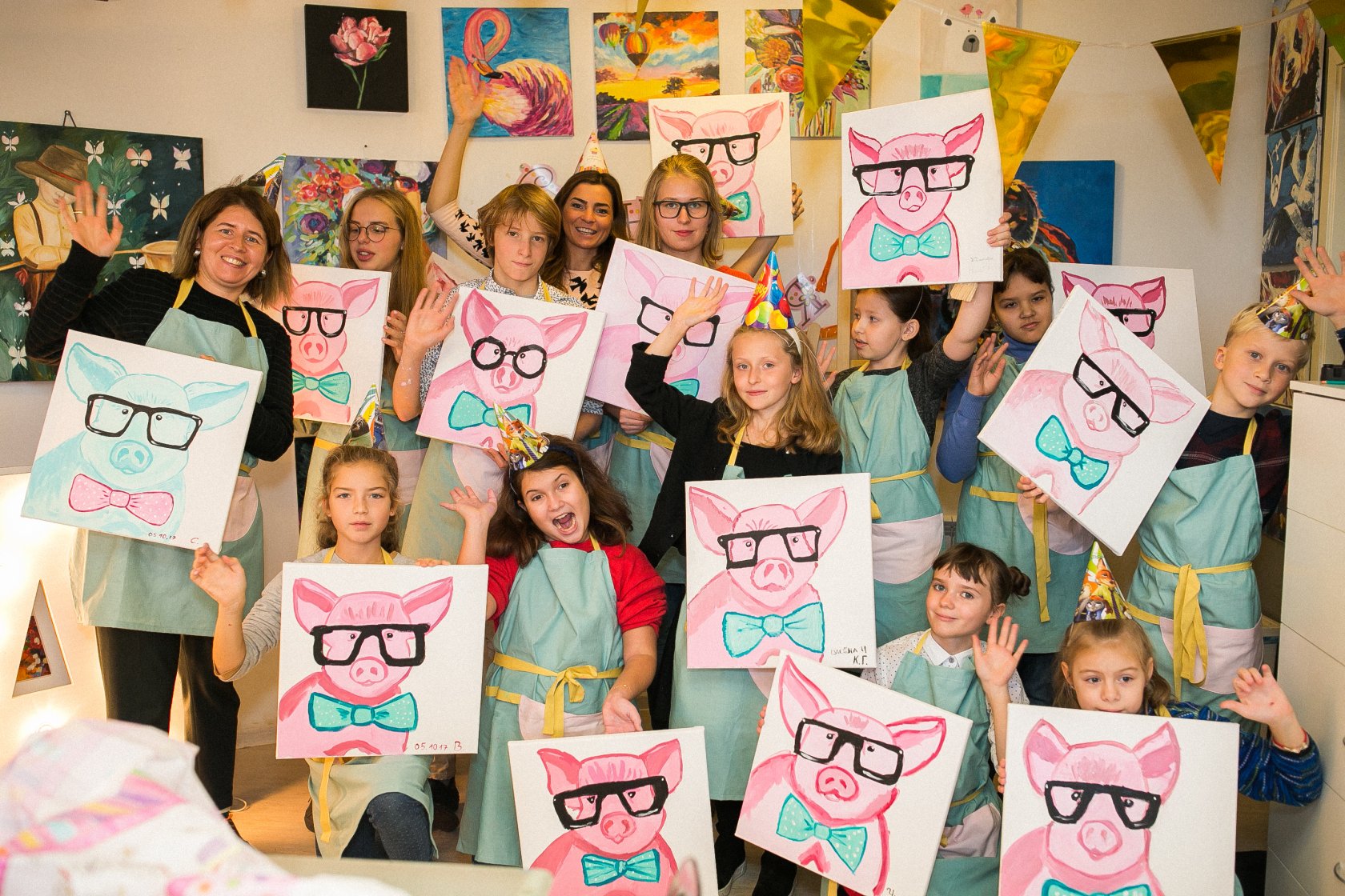 вечеринка с рисованием. творческого дня. вечеринки творческих людей. арт вечеринка в ресторане. арт студия день рождения.