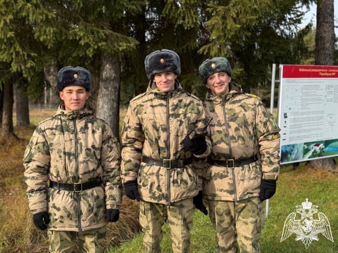 Курсанты Пермского военного института Росгвардии завершили стажировку в Сыктывкаре