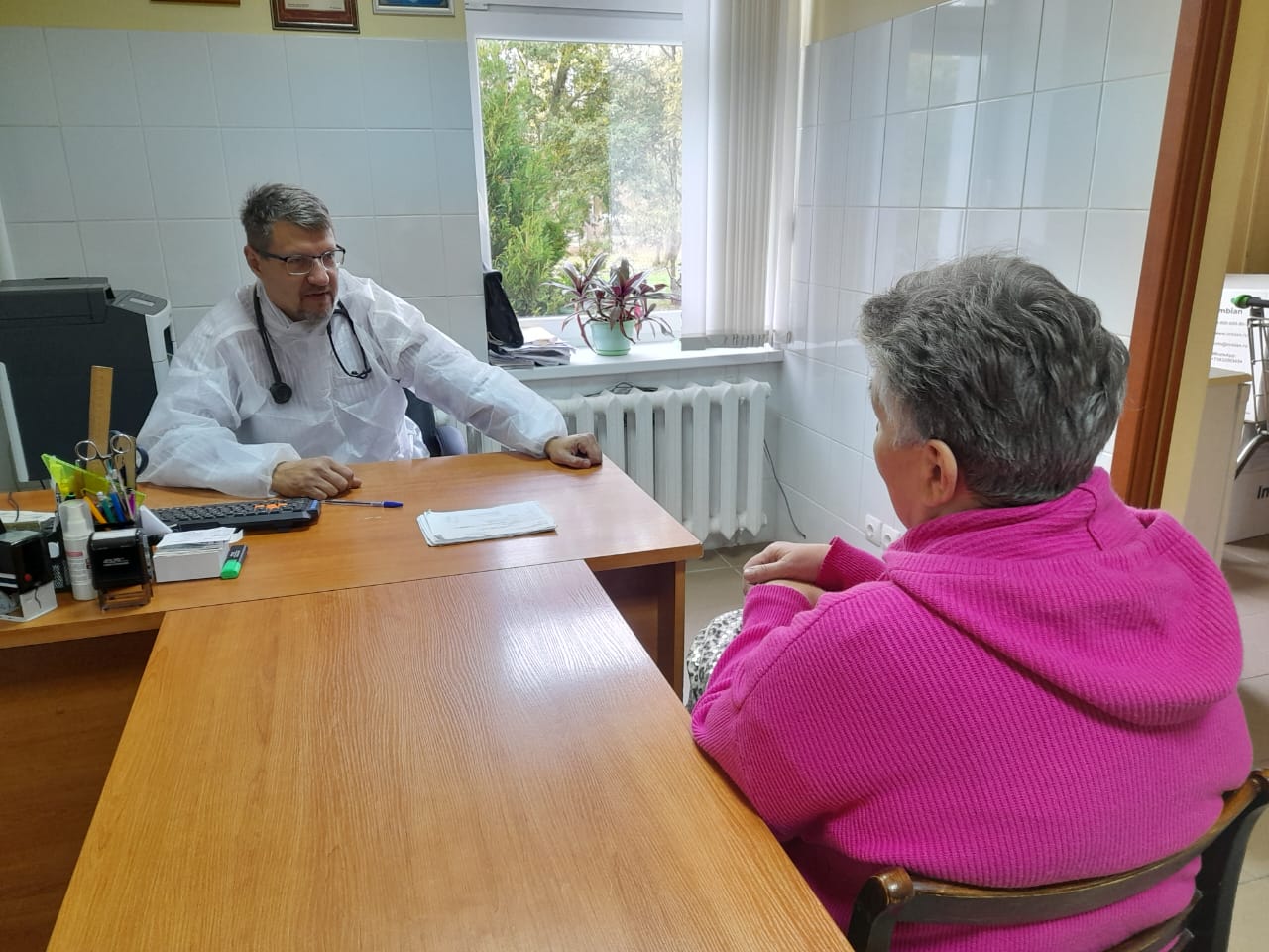 В Зеленоградске врачи областной больницы осмотрели более сорока пациентов 